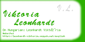 viktoria leonhardt business card